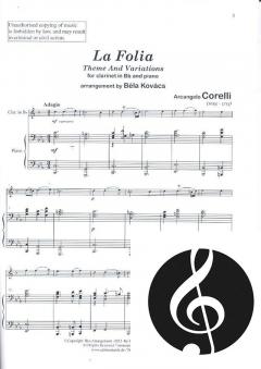 La Folia Theme and Variations von Arcangelo Corelli 