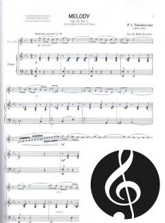 Melody op. 42, 3 von Peter Iljitsch Tschaikowsky 