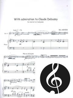 With Admiration to Claude Debussy von Bela Kovacs 