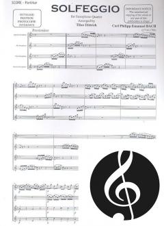 Solfeggio von Carl Philipp Emanuel Bach 