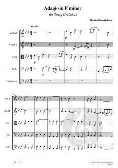Adagio in F minor von Massimiliano Galasso 