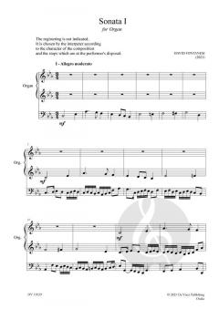 Sonata No. 1 von David Fontanesi 