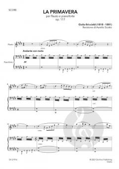 La Primavera op. 117 von Giulio Briccialdi 