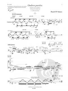 Ombres portées von Daniel D'Adamo 