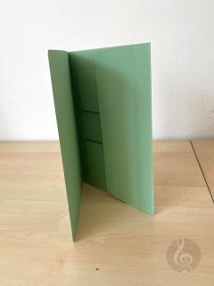 Notenumschlag - mit Stirn- und Seiten 