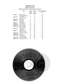 Praktische Schule des Italienischen Gesangs von Nicola Vaccai 