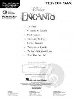 Encanto for Tenor Sax von Lin-Manuel Miranda im Alle Noten Shop kaufen