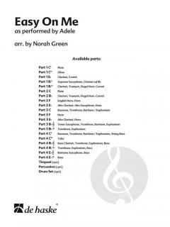 Easy On Me von Adele Adkins 