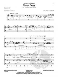 Slave Song von Adolphus Hailstork 