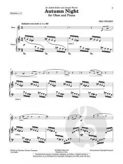 Autumn Night von Eric Ewazen 