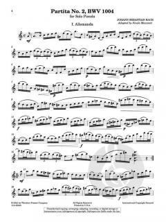 Partita No. 2 BWV 1004 von Johann Sebastian Bach 