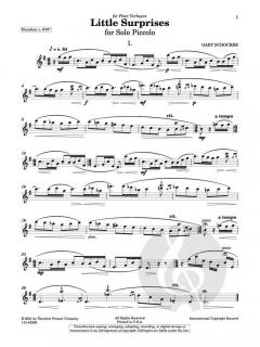 Little Surprises von Gary Schocker 