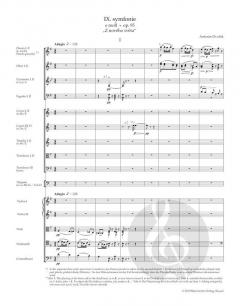 Symphonie Nr. 9 e-Moll op. 95 von Antonín Dvořák 