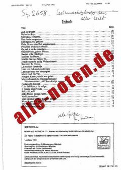 Weihnachtslieder aus aller Welt von Elisabeth Weinzierl 