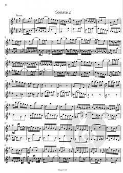 6 Duette/Sonaten op. 2 von Georg Philipp Telemann (Download) 