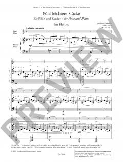 Fünf leichtere Stücke op. 56 von Joachim Andersen (Download) 