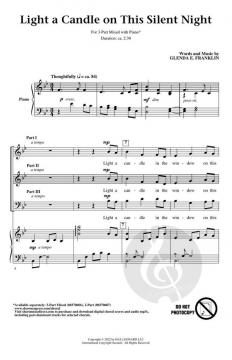 Light a Candle on This Silent Night von Glenda E. Franklin 