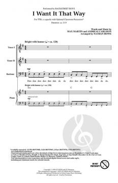 I Want It That Way von Backstreet Boys 