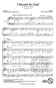 I Should Be Glad von Greg Gilpin 