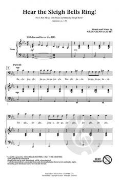 Hear the Sleigh Bells Ring! von Greg Gilpin 