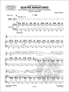 Quatre miniatures von Baptiste Trotignon 