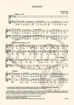 Cipósütés BB 111a von Béla Bartók 