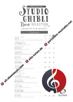 Studio Ghibli Duo Selection von Joe Hisaishi 