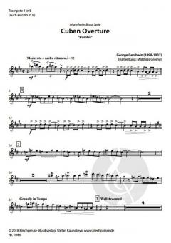 Cuban Overture von George Gershwin 
