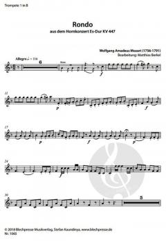 Rondo aus KV 447 von Wolfgang Amadeus Mozart 