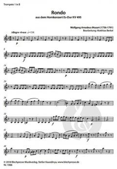 Rondo aus KV 495 von Wolfgang Amadeus Mozart 