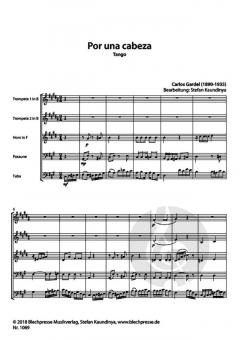 Por una cabeza (Tango) von Carlos Gardel 