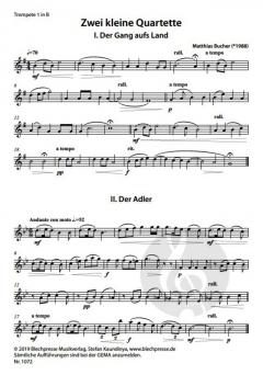Zwei kleine Quartette 