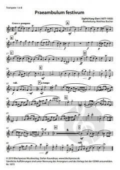 Praeambulum von Sigfrid Karg-Elert 