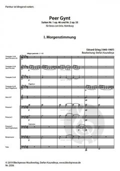Peer Gynt Suiten Nr. 1 & 2 op. 55 von Edvard Grieg 