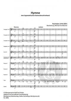 Hymne von Paul Huber 