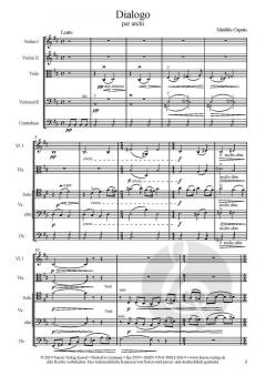 Dialogo per archi von Matilde Capuis 