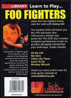 Learn To Play Foo Fighters von Foo Fighters 