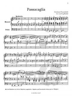 Passacaglia von Girolamo Frescobaldi 