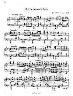 Aus den Bergen op. 57 von Julius Weismann 