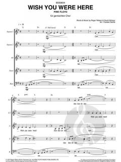 Pop Choir Classics: Wish You Were Here von Pink Floyd 