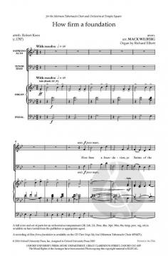 How Firm A Foundation von Mack Wilberg (Download) 