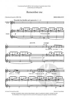 Remember Me von Bob Chilcott (Download) 