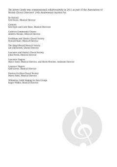 The Advent Candle von Bob Chilcott (Download) 