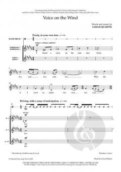 Voice on the Wind von Sarah Quartel (Download) 