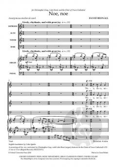 Noe, noe von David Bednall (Download) 