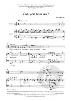 Can you hear me? von Bob Chilcott (Download) 