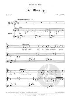 Irish Blessing Von Bob Chilcott Download Frauenchor Noten