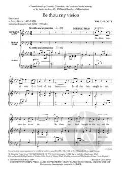 Be Thou My Vision von Bob Chilcott (Download) 