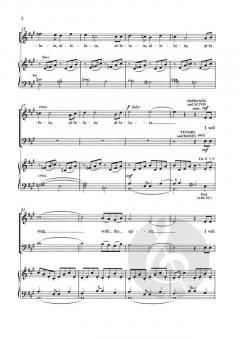 I will sing With The spirit von John Rutter (Download) 