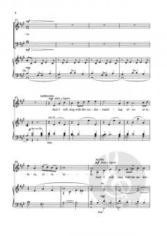 I will sing With The spirit von John Rutter (Download) 